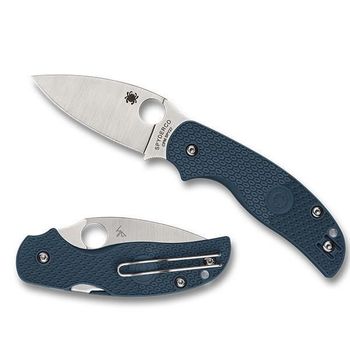 C123PCBL Spyderco SAGE 5 folding knife blue