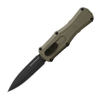 BEN3375GY-1 Automatic Knife Benchmade Mini Claymore green OTF opening
