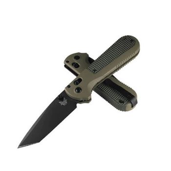 431BK-1 Benchmade Redoubt folding knife green