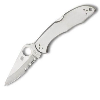 SPY C11PS Spyderco Delica 4 semi-serrated pocket knife
