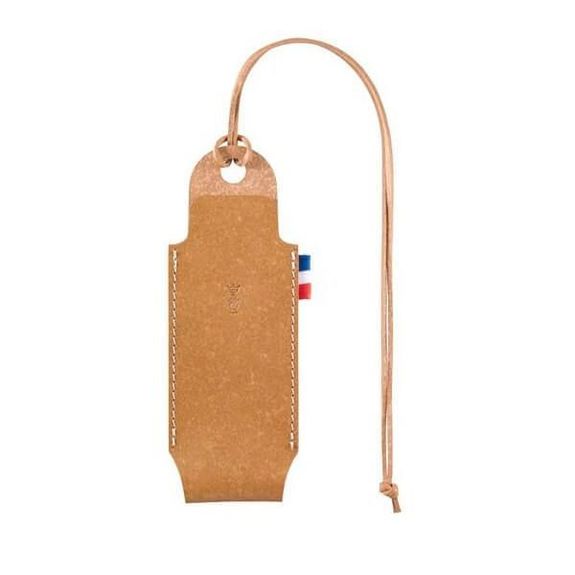 OPI31007 Opinel brown regenerated leather sheath case