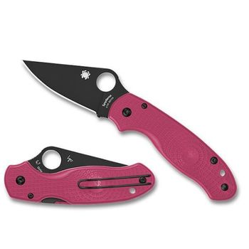 SPY C223PPNBK Spyderco Para 3 folding knife pink