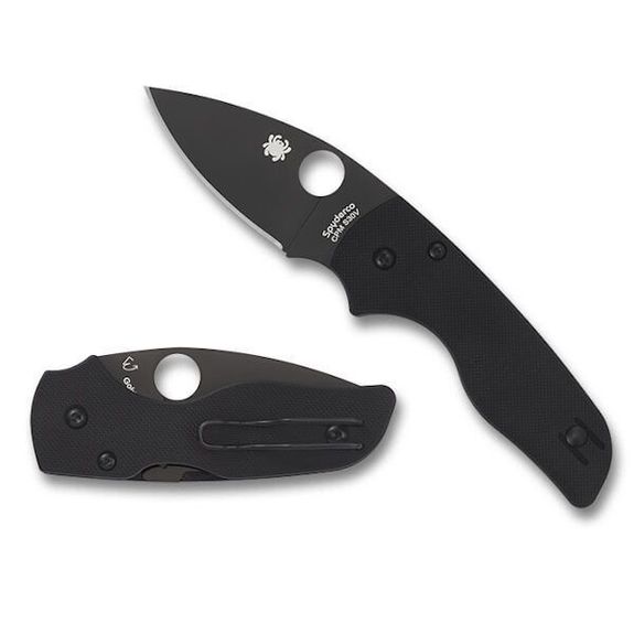 C230GPBBK Spyderco ‘LIL’ NATIVE’ Compression Lock pocket knife, all black