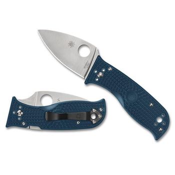 C69PBL3K390 Spyderco Taschenmesser „LIL' TEMPERANCE 3 “ blau
