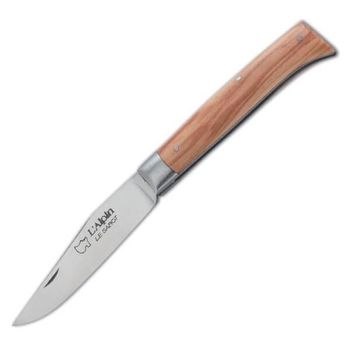 220805 Au Sabot ‘L'Alpin’ olive wood folding knife