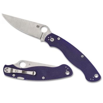C36GPDBL2 Spyderco Military 2 G10 folding knife