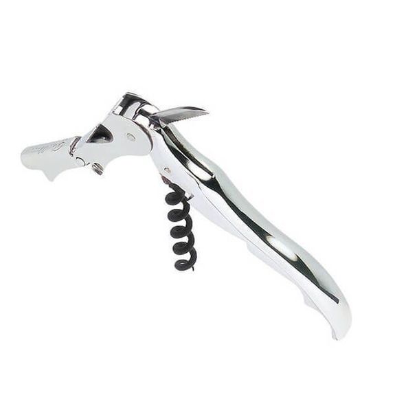 842 Pulltap's Silver 3-piece corkscrew set