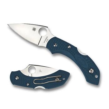 C28FP2K390 Spyderco’ Dragonfly 2 ’ K390 blue pocket knife
