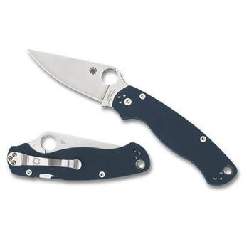 C81GPCBL2 Spyderco Para Military 2 pocket knife blue