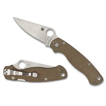 SPY C81MPCW2 Klappmesser Spyderco Para Miltary 2 micarta