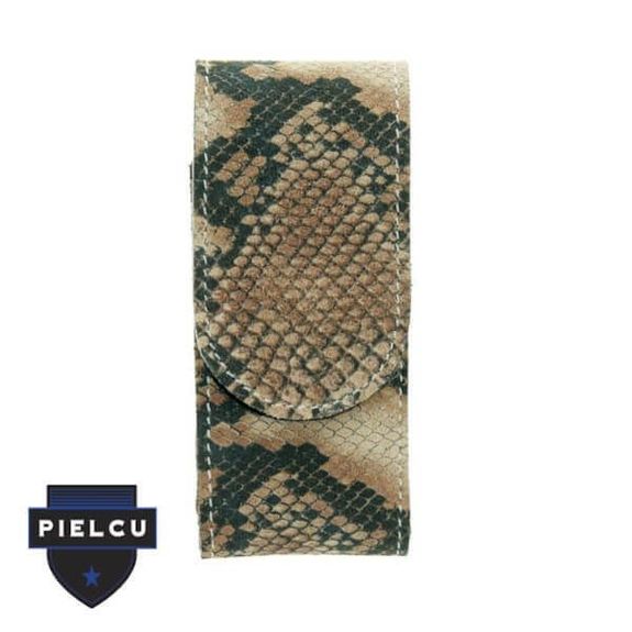 20201 Lederetui Pielcu in Schlangenlederoptik 11/12 cm