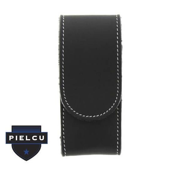 20210 Lederetui schwarz Pielcu 11/12 cm