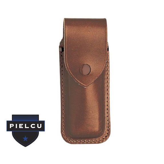 3699 Pielcu brown leather case 12/13 cm