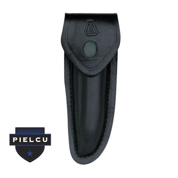 5311 Lederetui schwarz Pielcu Laguiole 11 cm