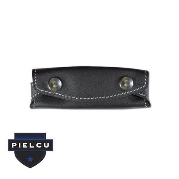 PL78203-10 Etui Blumenleder Pielcu schwarz