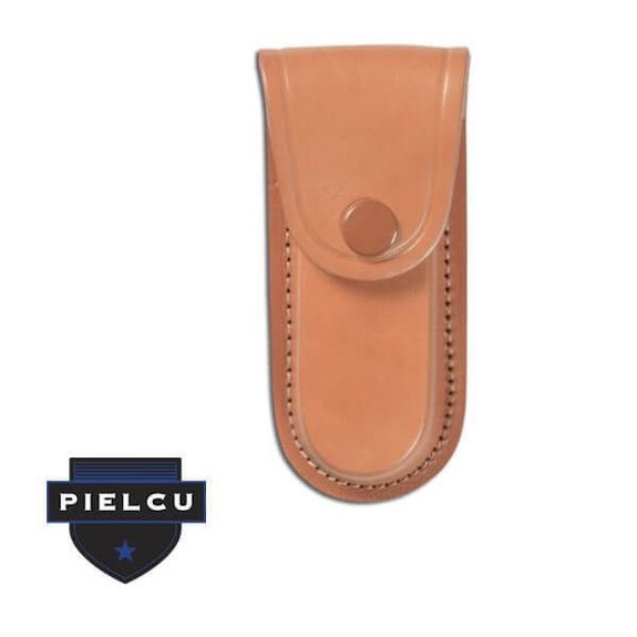 PL78212-60 Etui aus geformtem Leder mit braunem Innenfutter