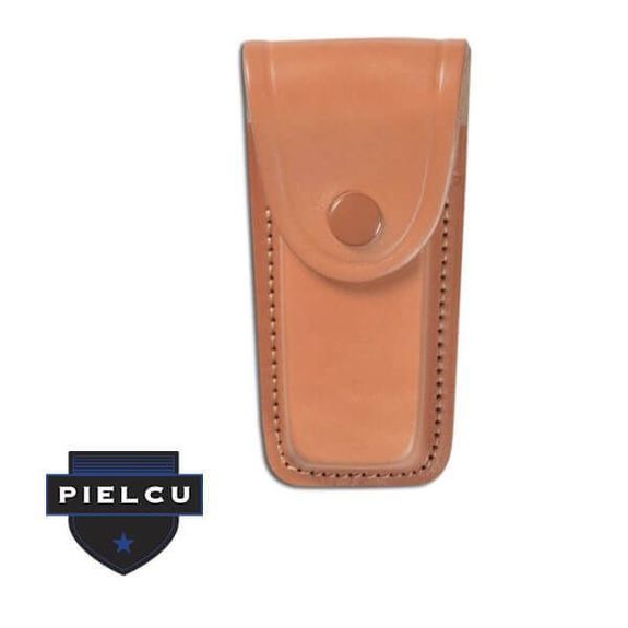 PL78210-60 Etui aus geformtem Leder mit hellbraunem Innenfutter