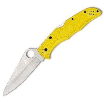 C91PYL2 Klappmesser Spyderco Pacific Salt 2 gelb