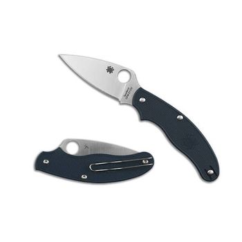 C94PDBL Spyderco UK Penknife FRN folding knife night blue