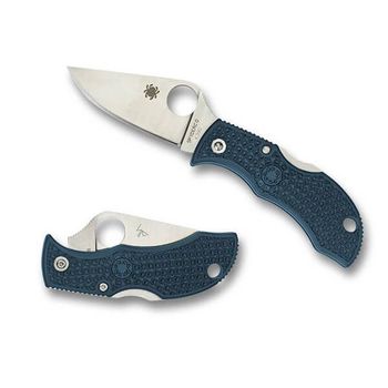 MFPK390 Spyderco ManBug folding knife blue