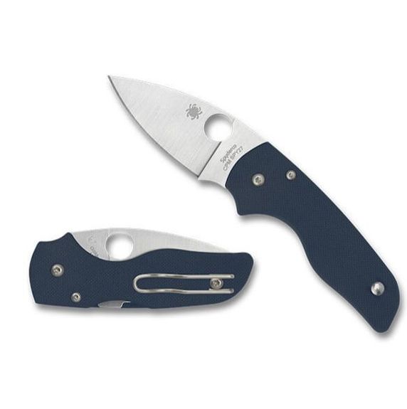 C230GPCBL Couteau pliant Spyderco "LIL' NATIVE" native bleu