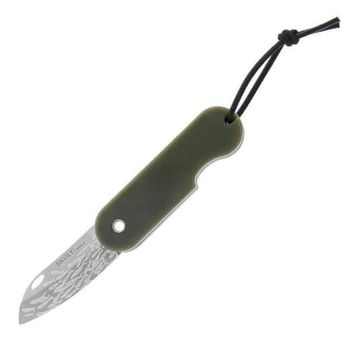 SK.VBP Skult green folding knife school of fish