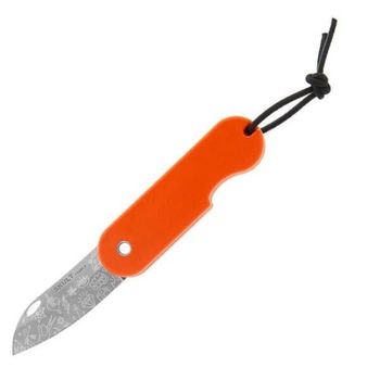 SK.OT Skult orange folding knife the tattooed one