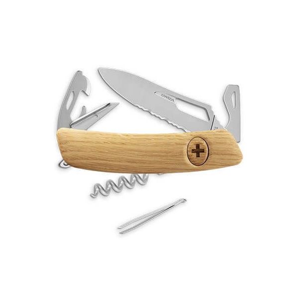 SZSH03CHEM Swiss Army Knife Swiza Allmatt oak
