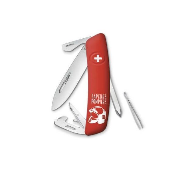 SZD04LEP Swiss Army Knife Swiza 11 functions Firefighters Edition