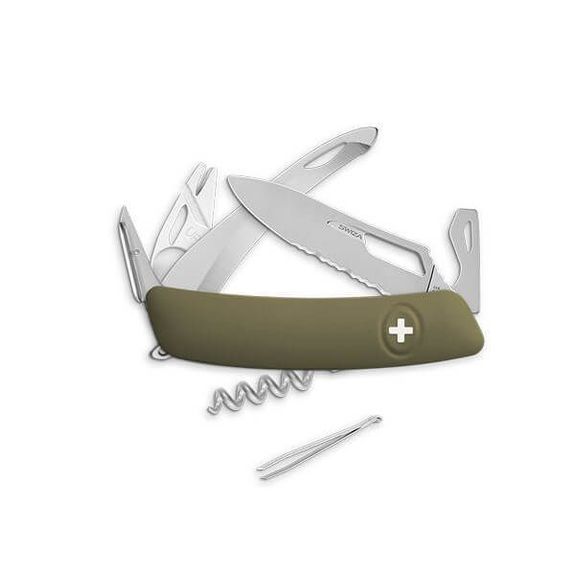 SZSH05TTOLM Swiza Hunter Swiss army knife and Allmatt pry bar