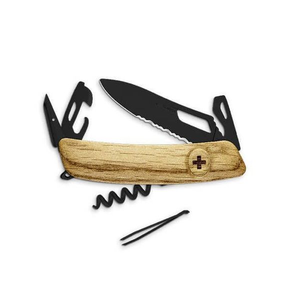 SZSH03ABCHE Schweizer Taschenmesser Swiza Allblack