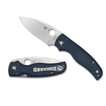 C229GPCBL-Spyderco Shaman blue pocket knife