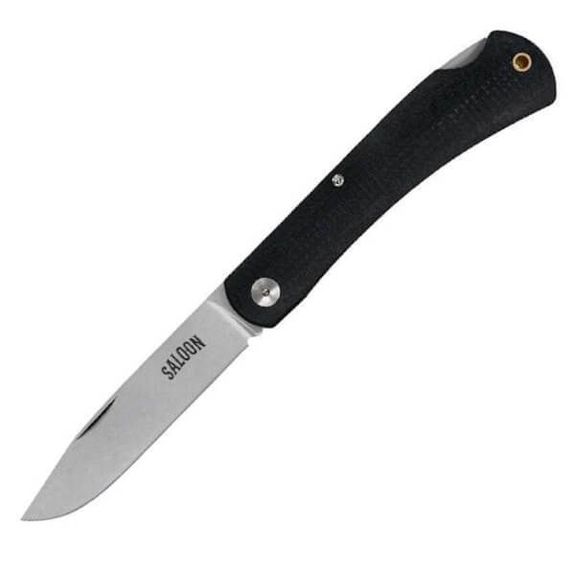 MAS.166.MN Klappmesser Maserin Saloon micarta schwarz