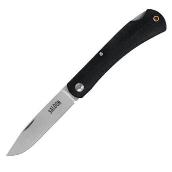 MAS.166.MN Klappmesser Maserin Saloon micarta schwarz