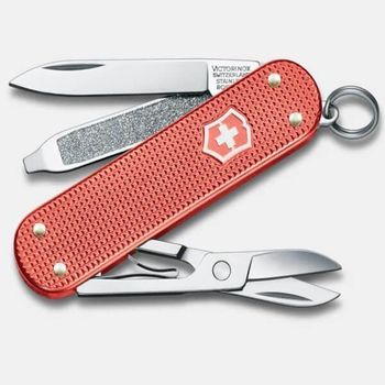 0.6221.L25 Victorinox Swiss Pocket Knife Classic SD Alox Stone Red limited edition 2025