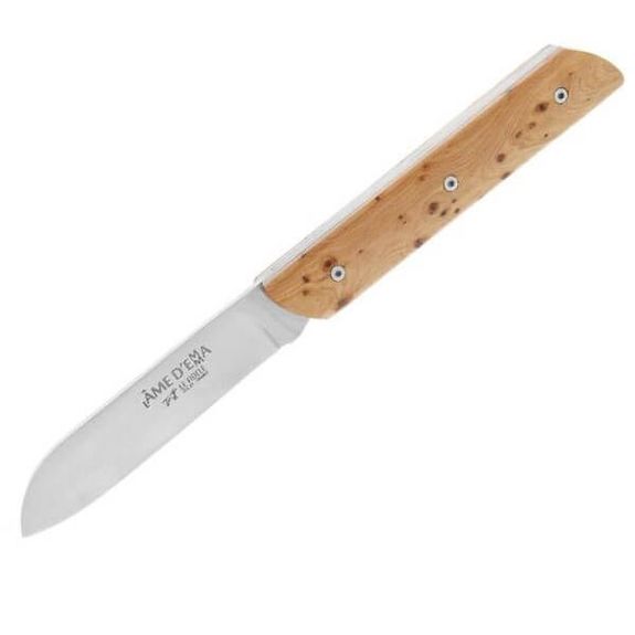 LEMGE Le Fidèle folding knife ‘L'ÂME D'EMMA’ juniper