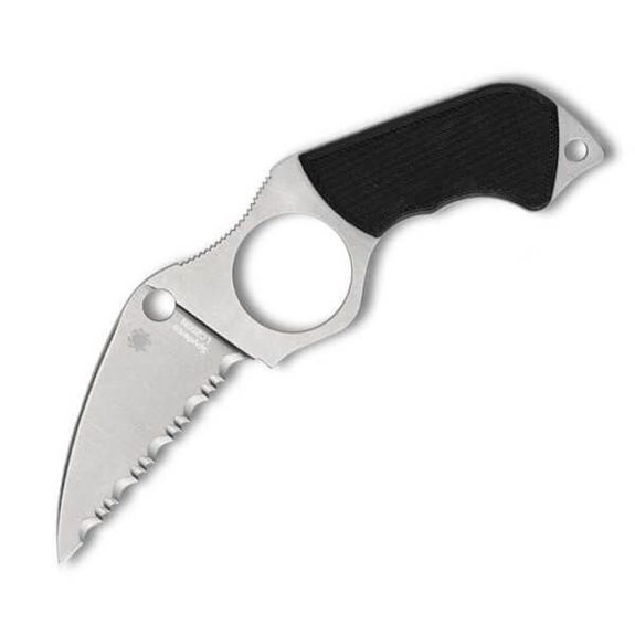 FB14S5 Spyderco Swick 5 large fixed neck knife