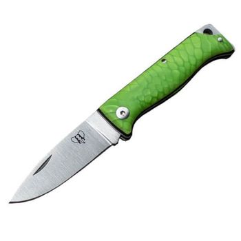 332JV Cudeman Juma folding knife green