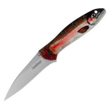 KS.1660TROUT Kershaw ‘LEEK Rainbow Trout’ folding knife
