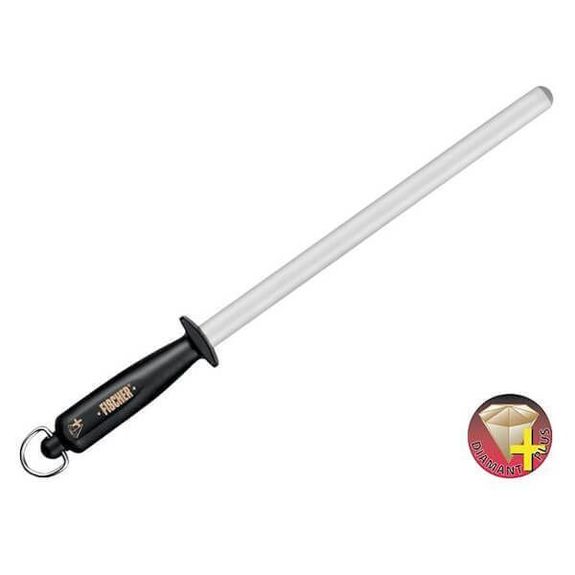 FUS442 Fischer ‘Diamant’ diamond butcher knife 27 cm oval bit