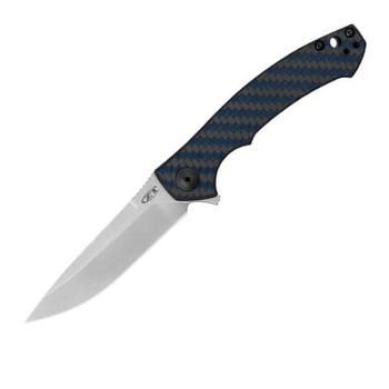 ZT0450BLUCF Folding knife Zero Tolerance Blue Carbon Fiber
