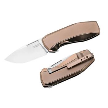 N1.BR Lionsteel Klappmesser „N.ONE“ Titanium