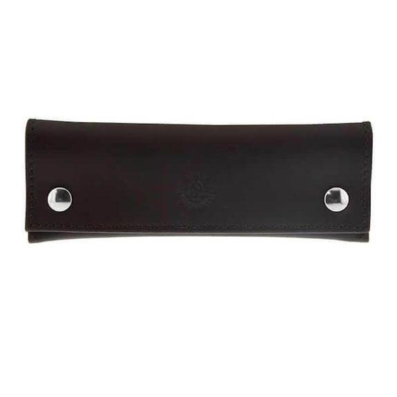 28313 Max Capdebarthes Taschenholster „Veston“ schwarzes Leder