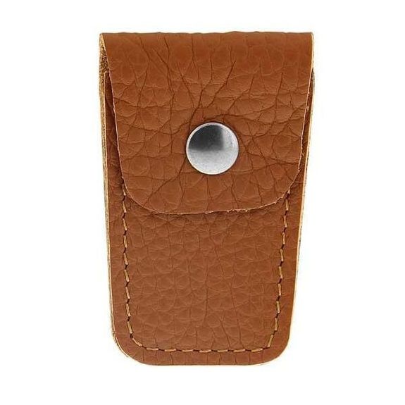 627.C Camel leather case Max Capdebarthes for Nogent folding scissors
