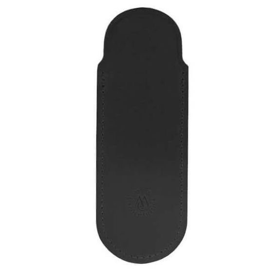 8313 Max Capdebarthes 12/13 cm Ärmelmappe aus schwarzem Leder 12/13 cm