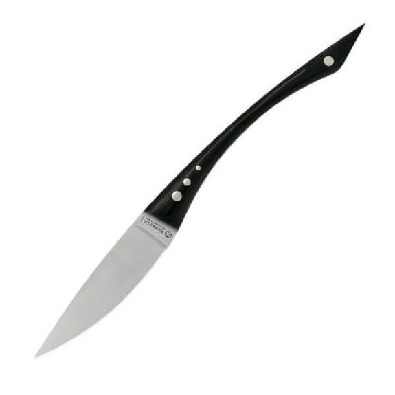 MAS2000CO.B Coffret 2 couteaux à steak Maserin "ALICE" Pakka noir