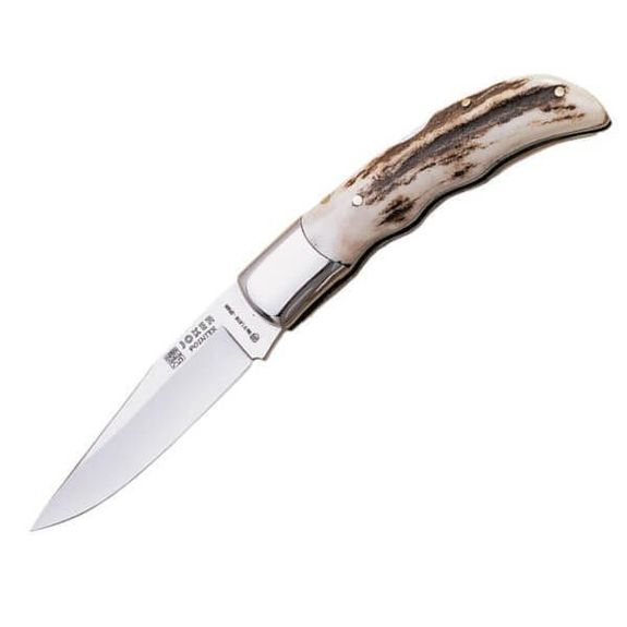 JOK-08NC Joker Pointer folding knife in deer skin