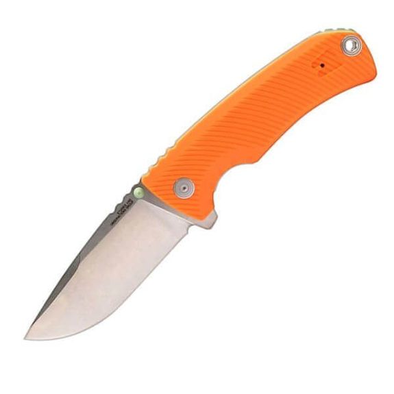 SGTELLUSFLKBLAZE SOG Tellus FLK folding knife orange