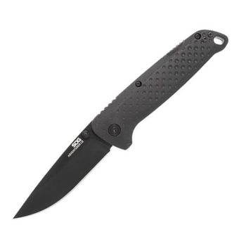 SGADVBK Klappmesser SOG Adventurer LB schwarz
