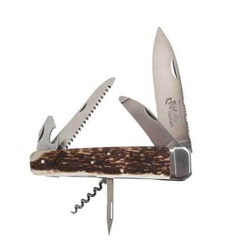DC1986CER Douris Chastel ‘Hallali Chasse’ 6-piece deer pocket knife